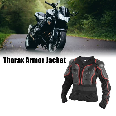Unique Bargains Dirt Bike Motorcycle Riding Protective Full Body Armor Thorax Back Backbone Protector For Off-Road Cycling Red Size 2XL 1 Unique Bargains Dirt Bike Motorcycle Riding Protective Full Body Armor Thorax Back Backbone Protector For Off-Road Cycling Red Size 2XL