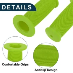 Unique Bargains Bike Handlebar Grips Covers 3.35" Green 1 Pair -Futuro Brand GUEST a87b3f3f f769 459c ba34 5162c83a4ee5