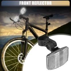Unique Bargains Bicycle Warning Reflector Safety Reflectors Bike Accessories Plastic 2.13"x1.54" White -Futuro Brand GUEST a88e415b 23db 4824 8748 e993224fb3e4