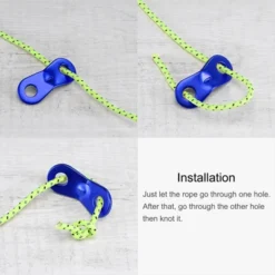 Unique Bargains Aluminum Rope Tensioner Tent Cord Adjuster For Outdoor Camping Hiking Travel -Futuro Brand GUEST a93f3a08 477b 4064 a785 58f3fb14ee70