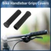 Unique Bargains Bike Handlebar Grips Covers 5.12" Long Black 1 Pair