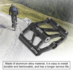 Unique Bargains Aluminum Alloy Rear Foot Peg Flat Pedal Footrests Fit 9/16 Inch Axles BMX MTB Bike Black 1 Pair -Futuro Brand GUEST aa4b63d6 0738 4838 b098 d67102fd59e1