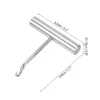 Unique Bargains Stainless Steel Badminton Squash Tennis Racket String Assistance Puller Silver Tone