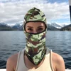 Unique Bargains Ice Silk Camouflage Balaclava Face Mask 1 Pc