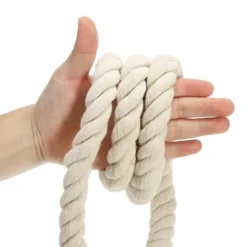 Unique Bargains Natural Twisted Cotton Rope 3 Strand Tug Of War Rope With Sealing Tape -Futuro Brand GUEST ab98d70f 97fb 4fc7 87b0 668a39335646