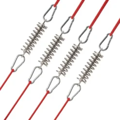 Unique Bargains Rope Buckle Tensioner Silver Tone 4 Pcs -Futuro Brand GUEST acdfa168 56c5 4cae 9d5d 7766616013d2