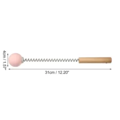 Unique Bargains Single Trigger Point Neck Shoulder Muscle Pain Ease Wood Spring TPR Handheld Neck Massager Pink 1 Pcs -Futuro Brand GUEST aced4562 6a33 49c2 a59f a32f8d946f22
