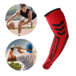 Unique Bargains Spandex Tightening Breathable Elbow Pads Elbow Protection Brace For Sports