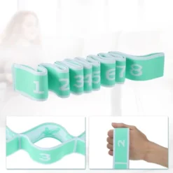 Unique Bargains High Elastic 8-Loop Yoga Stretching Exercise Band 1 Pc -Futuro Brand GUEST ad98b36a 1c70 4ba9 96b2 50ffd11db0de