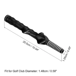 Unique Bargains Rubber Right Handed Golf Club Training Grip 1 Pc