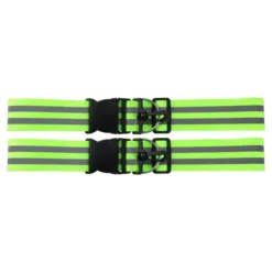 Unique Bargains Reflective Sash Reflective Running Gear For Walking At Night Green 2 Pcs -Futuro Brand GUEST af650b6f 5faa 4774 89a5 de63df167d86