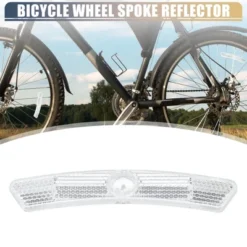 Unique Bargains Bike Reflectors Bike Accessories White 1 Pair -Futuro Brand GUEST b1104c9c ea89 465b 9c64 930dba1412ae
