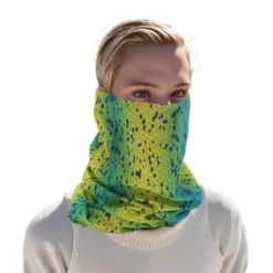 Unique Bargains Sunscreen Stripes Pattern Face Scarf Mask Blue Yellow 1 Pc -Futuro Brand GUEST b114572d a57d 44c7 bc87 3d48408a69f2