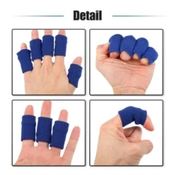 Unique Bargains Black Beige Blue Breathable Finger Sleeves Thumb Braces Support Elastic Compression Protectors For Arthritis Trigger Finger 30pcs 8 Unique Bargains Black Beige Blue Breathable Finger Sleeves Thumb Braces Support Elastic Compression Protectors For Arthritis Trigger Finger 30pcs -Futuro Brand GUEST b206447a 8a02 47ca a1a8 836c0759ed6d