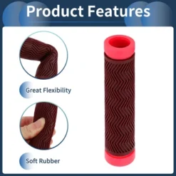 Unique Bargains Bike Handlebar Grips Covers 5.12" Pink 1 Pair -Futuro Brand GUEST b20917a6 efeb 42ec b12e aa49ebce20ba