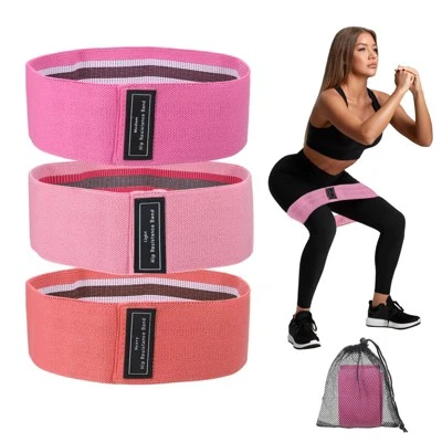 Unique Bargains Elastic Non-Slip Exercise Loops With Bag And Instruction Booty Resistance Bands 3 Pcs 8 Unique Bargains Elastic Non-Slip Exercise Loops With Bag And Instruction Booty Resistance Bands 3 Pcs - Image 8