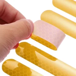 Unique Bargains Bicycle Motorcycle Helmet Adhesive Reflective Safety Stickers 18 Pcs -Futuro Brand GUEST b4ea6ee0 19b9 43a9 8294 363b2e6af5aa