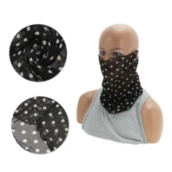 Unique Bargains Polka Dots Earloop Neck Gaiter 1 Pc -Futuro Brand GUEST b5488f24 12a3 42bd 92b0 70a171c802da
