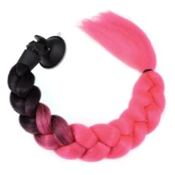 Unique Bargains Suction Cup Braid Gradient Helmet Decor Ponytail 22.83" -Futuro Brand GUEST b555ebb5 7b7e 4003 b536 39c9d1ea1677