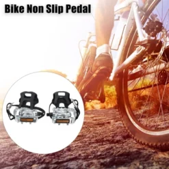 Unique Bargains Bicycle Pedals 9/16'' Spindle Platform With Toe Clips Fixed Foot Strap Cycling Parts Black Silver Tone 1 Pair -Futuro Brand GUEST b57684ab 02cd 49fa 9bbd 45a6ef7aed0f