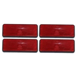 Unique Bargains Plastic Universal Rectangular Reflective Warning Reflector 3.43" 4 Pcs 15 Unique Bargains Plastic Universal Rectangular Reflective Warning Reflector 3.43" 4 Pcs -Futuro Brand GUEST b5f4b064 eb01 4140 a72f 681b427115bb