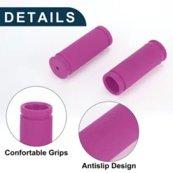 Unique Bargains Bike Handlebar Grips Covers 3.35" Length Pink 1 Pair -Futuro Brand GUEST b61a8d02 9c41 4c68 a8e9 fe3b663442e8