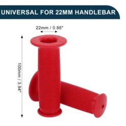 Unique Bargains Bike Handlebar Grips Covers 3.94" Red 1 Pair -Futuro Brand GUEST b68cc515 747b 4487 8fb5 2353e650db82