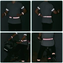 Unique Bargains Reflective Belt Bands Strip Reflective Gear For Cycling At Night -Futuro Brand GUEST b6bdfe93 ea9e 4b78 a03f 7ff022b3927b 5