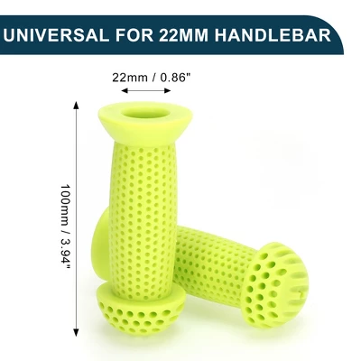Unique Bargains Child Bike Handlebar Grips Covers 3.94" Green 1 Pair 4 Unique Bargains Child Bike Handlebar Grips Covers 3.94" Green 1 Pair - Image 4
