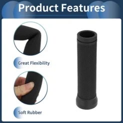 Unique Bargains Bike Handlebar Grips Covers 5.12" Long Black 1 Pair -Futuro Brand GUEST b7999fd6 ed9b 43df 88a1 c23e6755c1ad