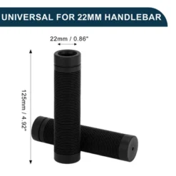 Unique Bargains Bike Handlebar Grips Covers 4.92" Black 1 Pair -Futuro Brand GUEST b86bc364 0e58 403b b16a dbca2a0ad497