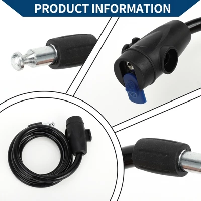 Unique Bargains Bike Lock With Key Bicycle Padlock Cable Lock Spiral Lock Cable Lock Black 1 Set 1 Unique Bargains Bike Lock With Key Bicycle Padlock Cable Lock Spiral Lock Cable Lock Black 1 Set