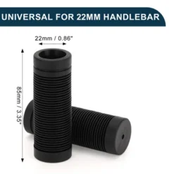 Unique Bargains Bike Handlebar Grips Covers 3.35" Long Black 1 Pair -Futuro Brand GUEST b90cd28c 262e 4adc b734 e4e74351ba7c