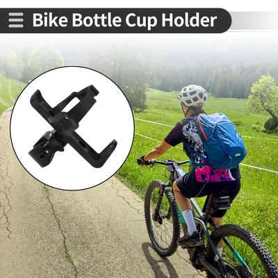 Unique Bargains Iron Bike Bottle Cup Holder Cage Rack 1 Unique Bargains Iron Bike Bottle Cup Holder Cage Rack
