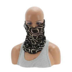 Unique Bargains Texture Pattern Earloop Neck Gaiter 1 Pc -Futuro Brand GUEST bb912892 7087 489a a027 31b715284b05