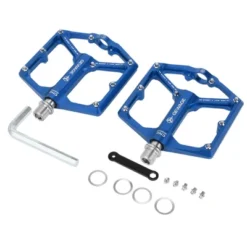 Unique Bargains Foot Peg Footrests Fit 9/16 Inch Axles Durable Rear Bicycle Pedal Aluminum Alloy Black 1 Pair -Futuro Brand GUEST bbcf29c5 a07c 4ce8 acff c086262db01f