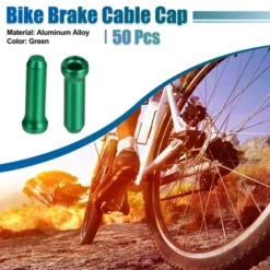 Unique Bargains Bike Brake Cable Cap Green 50 Pcs -Futuro Brand GUEST bbe02e97 568c 41cd bca6 b7604fad2b55