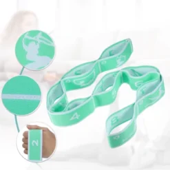 Unique Bargains High Elastic 8-Loop Yoga Stretching Exercise Band 1 Pc -Futuro Brand GUEST bcdcb175 ed88 48b7 9d2b 8d3b00c47d1b