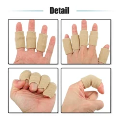 Unique Bargains Breathable Finger Sleeves Thumb Braces Support Elastic Compression Protectors For Arthritis Trigger Finger 20pcs -Futuro Brand GUEST bce12f84 2f53 4da7 a85f 2e00ed7742f4 3