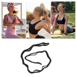 Unique Bargains Durable Yoga Stretch Band 37.4"x1.57" 1 Pc