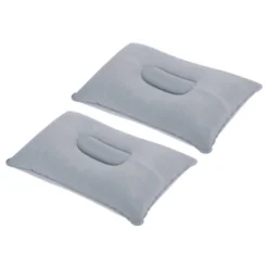 Unique Bargains Neck Support For Hiking Travel Flocked Inflatable Camping Pillows 2 Pcs 13.6" X 8.7" -Futuro Brand GUEST bd098e50 459b 4501 b032 4c333b2a31c4