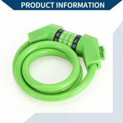 Unique Bargains Extended Bicycle Padlock Cable Lock Resettable 5 Digit Bike Lock Green 51.18" 1 Set -Futuro Brand GUEST be9c3a8f b491 4289 a68b 17ef871a1364