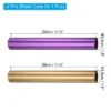 Unique Bargains Aluminum Tube Reusable Relay Track Baton For Outdoor Sport Game 2 Pcs