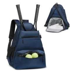 Unique Bargains Waterproof Separate Shoe Compartment Badminton Pickleball Tennis Backpack For 2 Rackets -Futuro Brand GUEST c16be1f2 d047 4a8f b77b c571e1327235