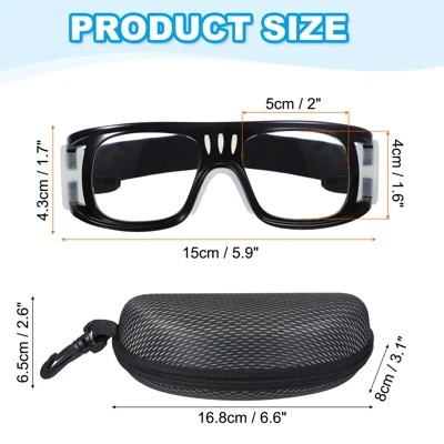 Unique Bargains PC Silicone Adjustable Strap Lightweight Professional Sports Goggles 1 Pc 1 Unique Bargains PC Silicone Adjustable Strap Lightweight Professional Sports Goggles 1 Pc