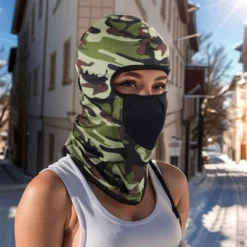 Unique Bargains Camouflage Balaclava Face Mask 1 Pc -Futuro Brand GUEST c4736ecf 0179 4a82 926e 52d5725c2431