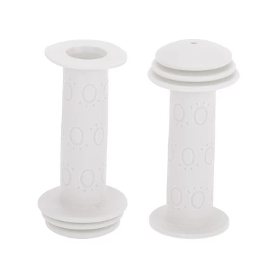 Unique Bargains Child Bike Handlebar Grips Covers 4.13" White 1 Pair 6 Unique Bargains Child Bike Handlebar Grips Covers 4.13" White 1 Pair - Image 6