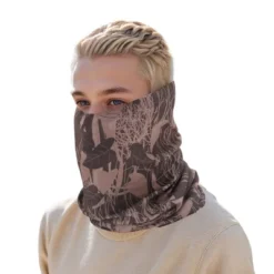 Unique Bargains Sunscreen Artistic Pattern Face Scarf Mask Brown 1 Pc -Futuro Brand GUEST c4e328cd e27f 4d48 8aba 62fbdcd16e18