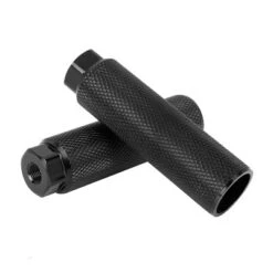 Unique Bargains Aluminum Alloy Cylinder Bicycle Axle Rear Foot Pegs Black 3.94"x0.11" 2 Pcs -Futuro Brand GUEST c5853f35 0f1a 4908 b92d 228032f26c1b