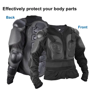 Unique Bargains Dirt Bike Motorcycle Riding Protective Full Body Armor Thorax Back Backbone Protector For Off-Road Cycling Black Size 2XL 3 Unique Bargains Dirt Bike Motorcycle Riding Protective Full Body Armor Thorax Back Backbone Protector For Off-Road Cycling Black Size 2XL - Image 3